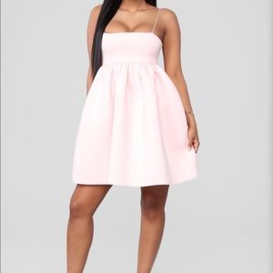 Fashion Nova Pink Mini Dress